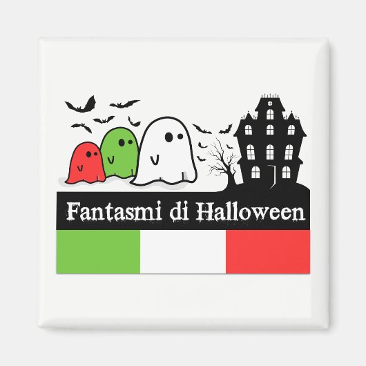 ハロウィンイタリアン幽霊たち、ファンタジミ・ディ・ハロウィーン マグネット (正面)