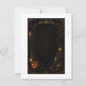 ハロウィンイベントカード(印刷用) サンキューカード (裏面)