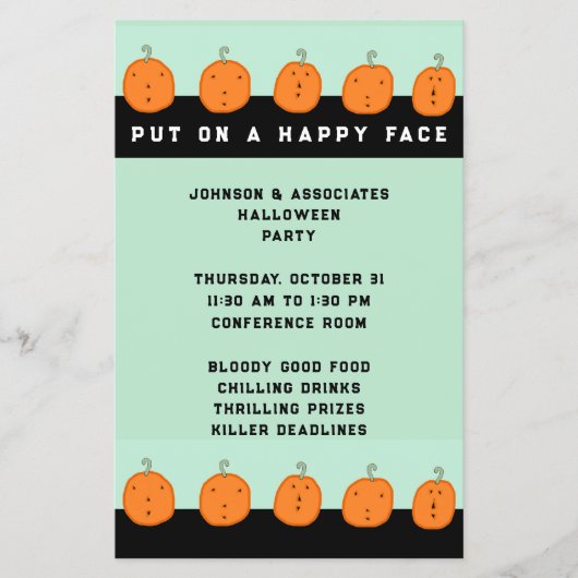 ハロウィンイベントチラシ チラシ (正面)