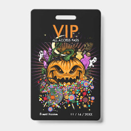 ハロウィンイベントVIPアクセスパスバッジ バッジ