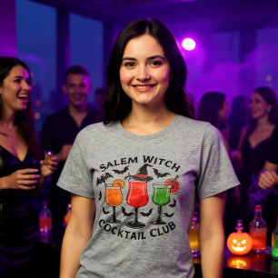 ハロウィンウィッチカクテルクラブドリンク トライブレンドTシャツ