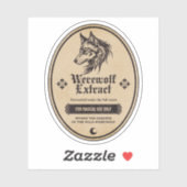 ハロウィンウィッチポーション薬用ボトルラベル シール (シート)