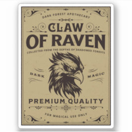 ハロウィンウィッチポーション薬用ボトルラベル シール