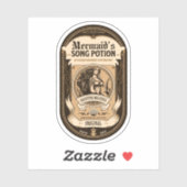 ハロウィンウィッチポーション薬用ボトルラベル シール (シート)