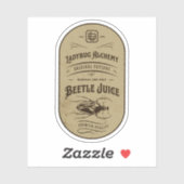 ハロウィンウィッチポーション薬用ボトルラベル シール (シート)