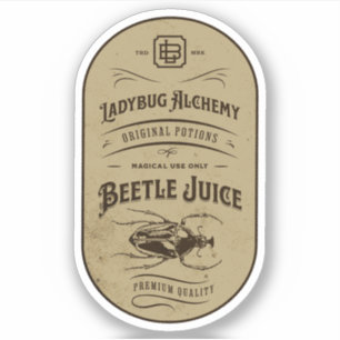 ハロウィンウィッチポーション薬用ボトルラベル シール