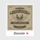 ハロウィンウィッチポーション薬用ボトルラベル シール (シート)