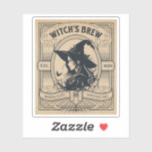 ハロウィンウィッチポーション薬用ボトルラベル シール (シート)