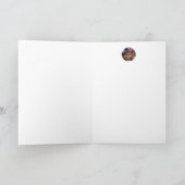 ハロウィンウィッチマウス&ポーションウォーターカラーアート カード (内部)