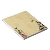 ハロウィンウィッチメモ帳 ノートパッド (アングル)