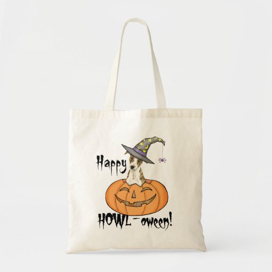ハロウィンウィペット トートバッグ (正面)