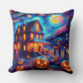ハロウィンウィムシー：星の夜の献上品 クッション (正面)