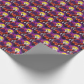 ハロウィンウエストハイランドホワイトテリアホラー ラッピングペーパー (角)