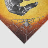 ハロウィンウォーターカラーパグドグスパイダー 薄葉紙 (詳細)