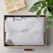 ハロウィンウォーターカラーパグドッグフクロウ 薄葉紙 (ギフト)