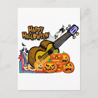ハロウィンウクレレ ポストカード