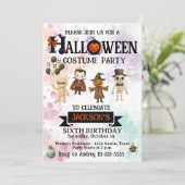 ハロウィンエイジ誕生日パーティー 招待状 (スタンド正面)