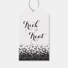 ハロウィンエレガントによるトリックまポップ・アートのたは治療 ギフトタグ