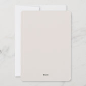 ハロウィンエレガントの衣装とカクテルパーティー シーズンカード (裏面)