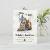 ハロウィンエレガントディナーパーティー 招待状 (スタンド正面)