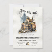 ハロウィンエレガントディナーパーティー 招待状 (正面)