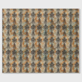 ハロウィンエレガントトワール ラッピングペーパー (フラット)