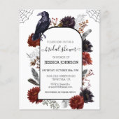 ハロウィンエレガントフローラボホブライダルシャワーインビタ (正面)