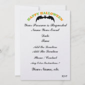 ハロウィンエレガント招待状- SRF 招待状 (裏面)