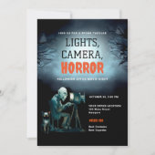 ハロウィンオフィスパーティービジネス怖い映画グール 招待状 (正面)