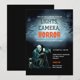 ハロウィンオフィスパーティービジネス怖い映画グール 招待状