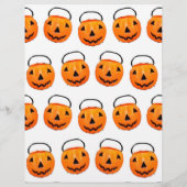 ハロウィンオフィスパーティーフライヤー チラシ (裏面)