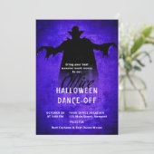 ハロウィンオフィスパーティー企業のドラキュラ 招待状 (スタンド正面)