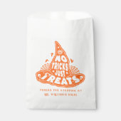 ハロウィンオレンジを扱うトリックはない フェイバーバッグ (正面)