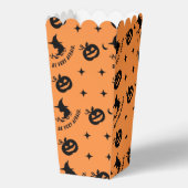 ハロウィンオレンジカ不気味ボンプキンウィッチ フェイバーボックス (正面)