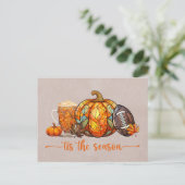 ハロウィンオレンジ秋シーズン シーズンポストカード (スタンド正面)