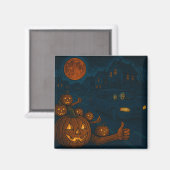 ハロウィンオートストップ マグネット (正面/裏面)