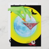 ハロウィンカクテル – SRF 招待状 (正面/裏面)