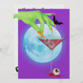 ハロウィンカクテル – SRF 招待状 (正面/裏面)