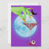 ハロウィンカクテル – SRF 招待状 (正面)