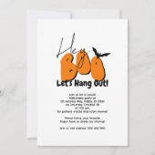 ハロウィンカジュアルパーティー 招待状 (正面)