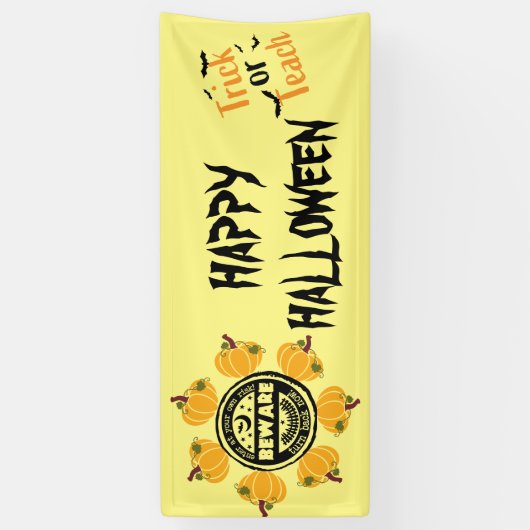 ハロウィンカスタマイズの装飾パーティーのパーソナライズ 横断幕 (縦)