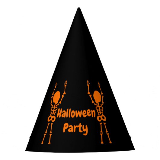 ハロウィンカスタムパーティー帽 パーティーハット (正面)