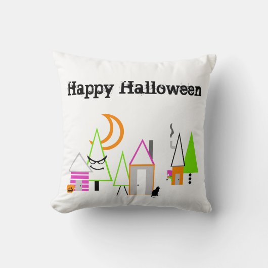 ハロウィンカスタムヴィレッジブラック クッション (正面)