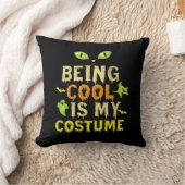 ハロウィンカッコいいは私の衣装誕生日 クッション (ブランケット)