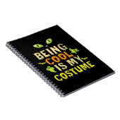 ハロウィンカッコいいは私の衣装誕生日 ノートブック (右側)