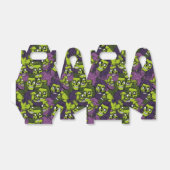 ハロウィンカッコいいゾンビのタイルパーティー フェイバーボックス (折り畳みなし)