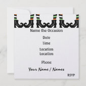 ハロウィンカップケーキパーティーの招待状 by SRF 招待状 (裏面)