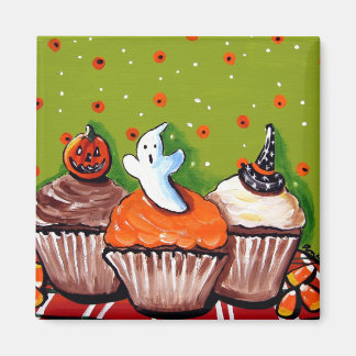 ハロウィンカップケーキマグネット マグネット