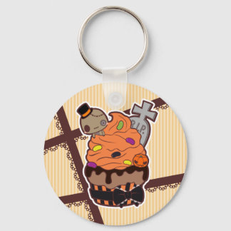 ハロウィンカップケーキ キーホルダー