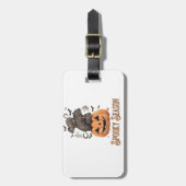 ハロウィンカピバラ ラゲッジタグ (正面縦)